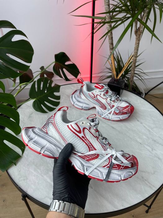 Buty Balenciaga 3XL White Red damskie trampki sneakersy tenisowki