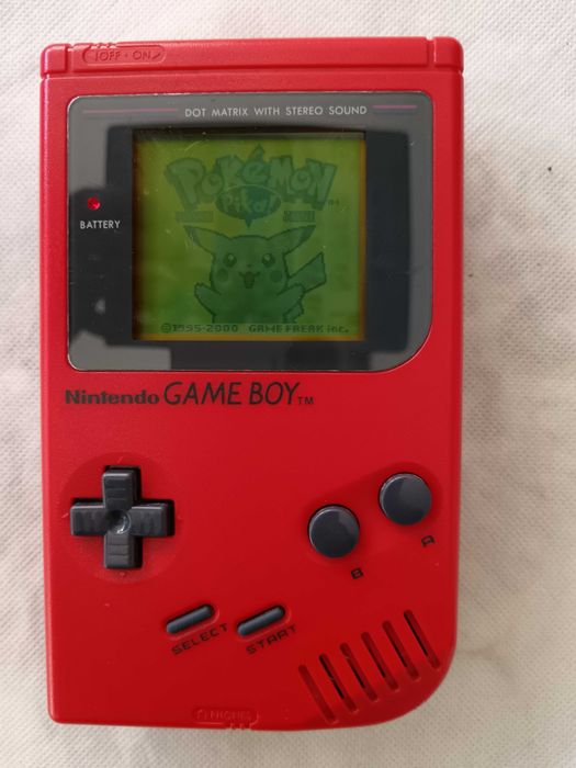 Pokémon Jaune [GameBoy, 2000] Solto – Proteção da Nintendo – Autêntico