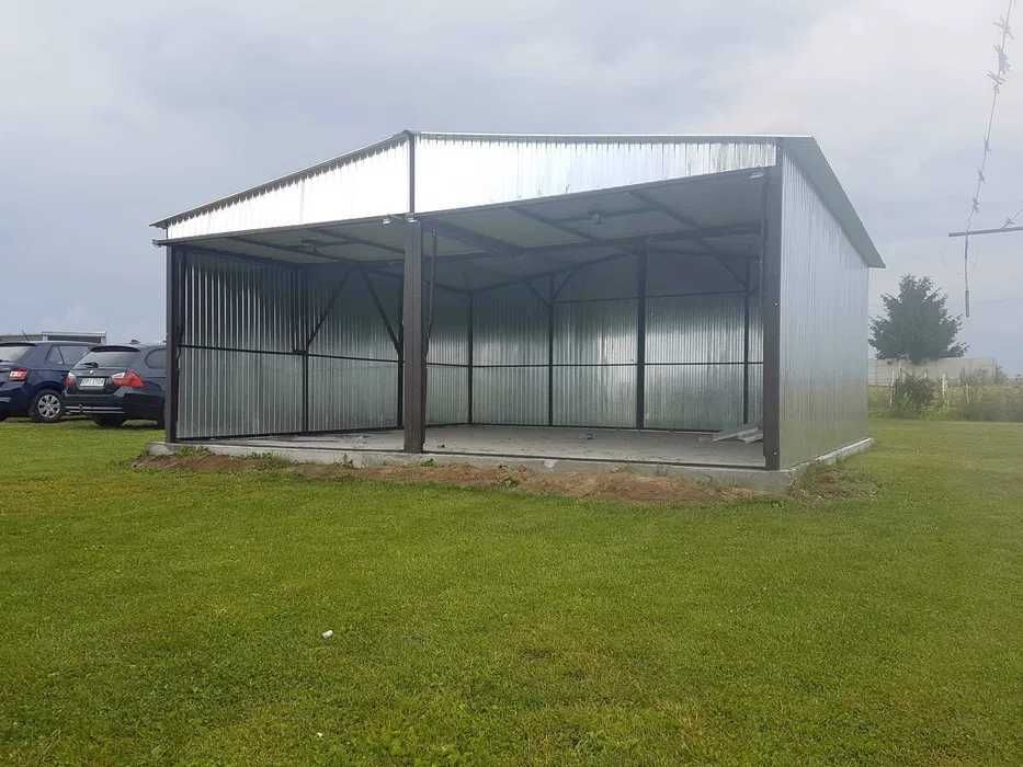 Garaż blaszany 6x5 Blaszak Montaz 3x5 6x5 6x6 6x8 Magazyn Schowek 2x3