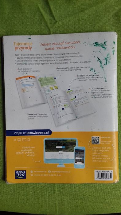 Tajemnice przyrody zeszyt ćwiczeń klasa 5