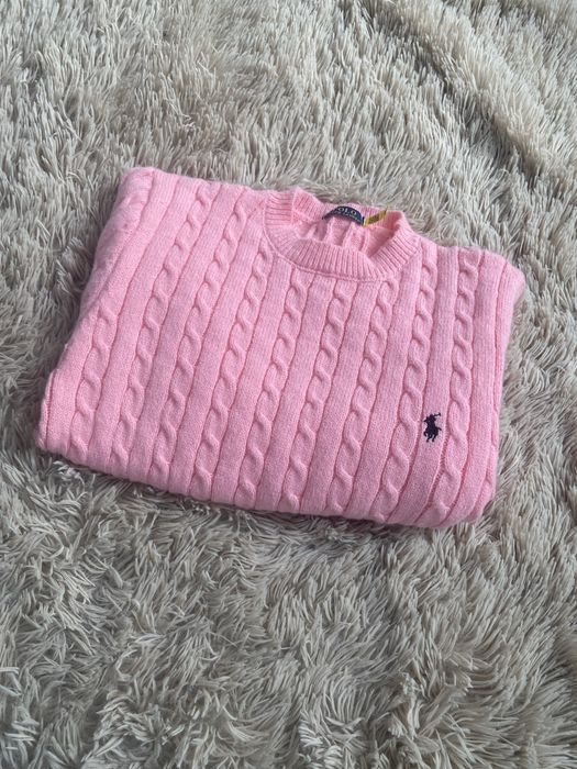 Sweter ralph lauren różowy