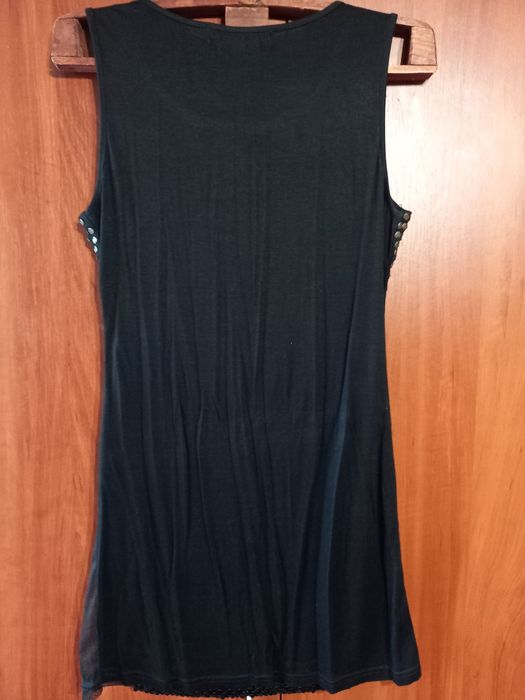 Чорна вечірня туніка