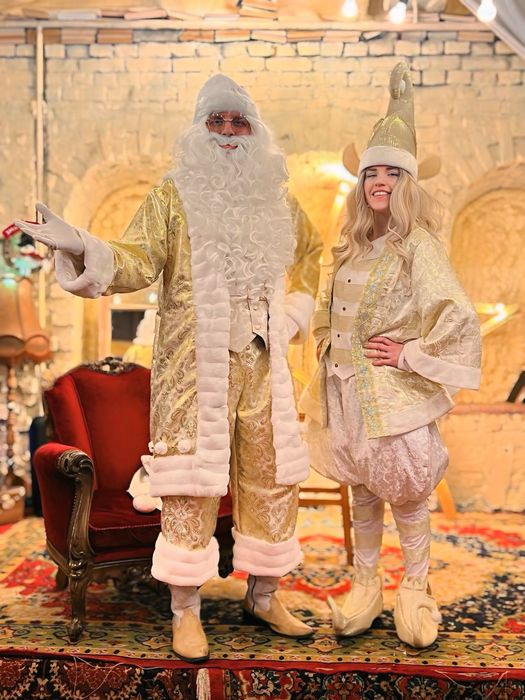 Привітання дитини від Санти та помічників санти.