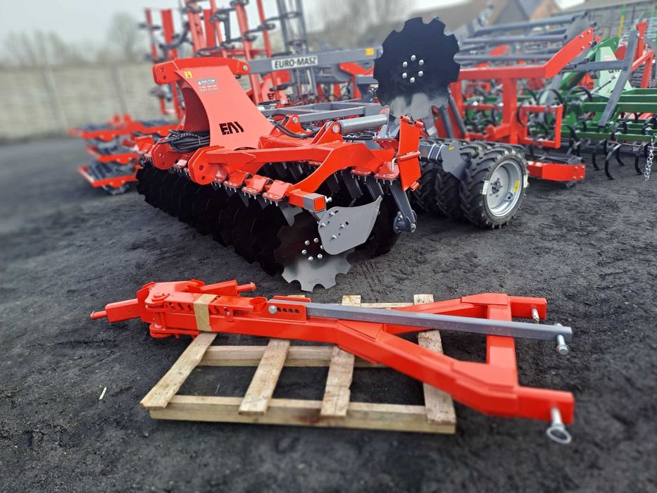 Agregat talerzowy EURO-MASZ z hydropakiem | talerzówka pod siewnik