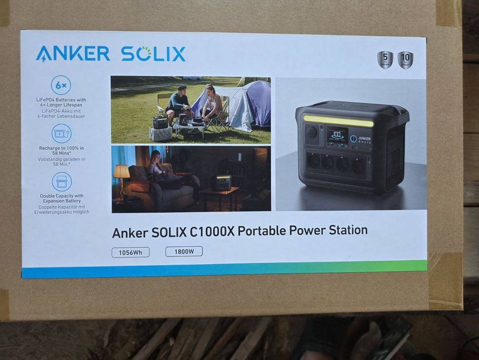 АКЦІЯ! Anker Solix C1000x, 1056Wh/1800W В наявності!
