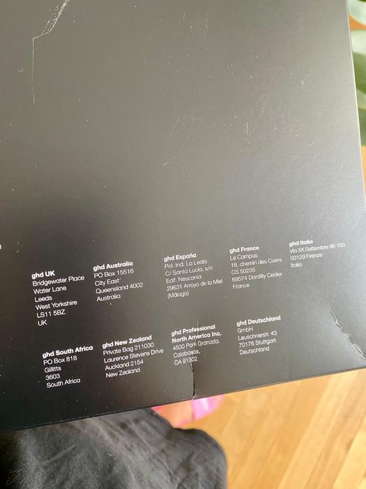 GHD suszarka do wlosow profesjonalna Helios Nowa