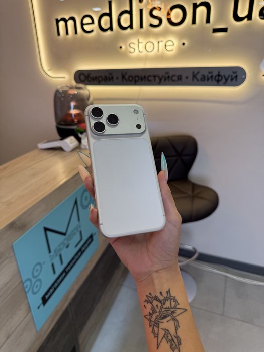 Iphone 17 Pro Max 512 Gb Silver 100% Акб Розстрочка Обмін Магазин