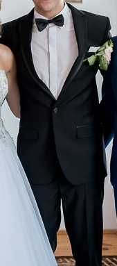Garnitur ślubny czarny