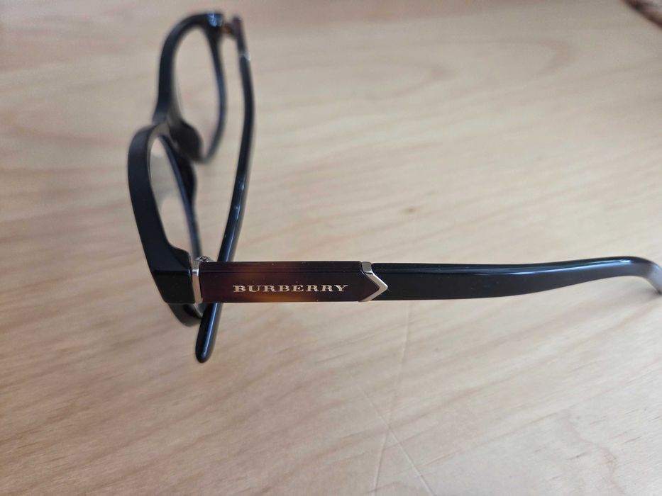 Okulary zerówki do pracy przy komputerze Burberry nowe