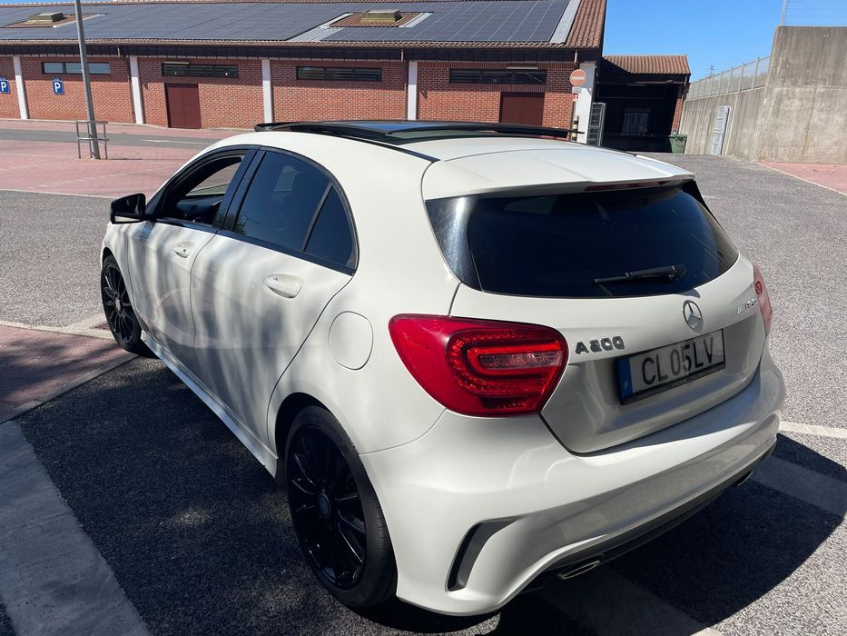 Mercedes A200 2.2CDI AMG Teto de abri estofos alcan e pele — photo 4