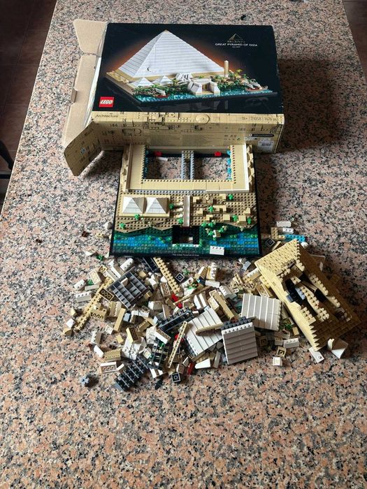 LEGO Architecture 21058 — Grande Pirâmide de Gizé