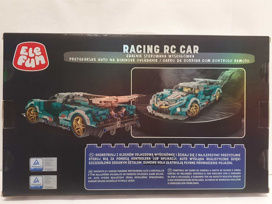Auto sterowane pilot z klocków 452el. RC CAR wyścigowe Technic nowe