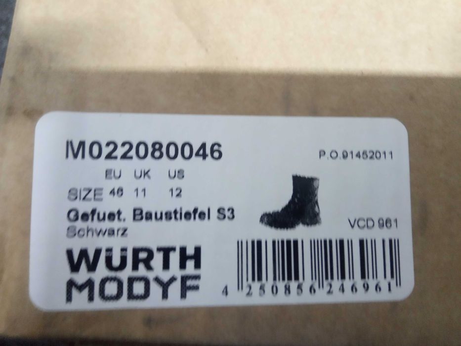Черевики WURTH Modyf S3