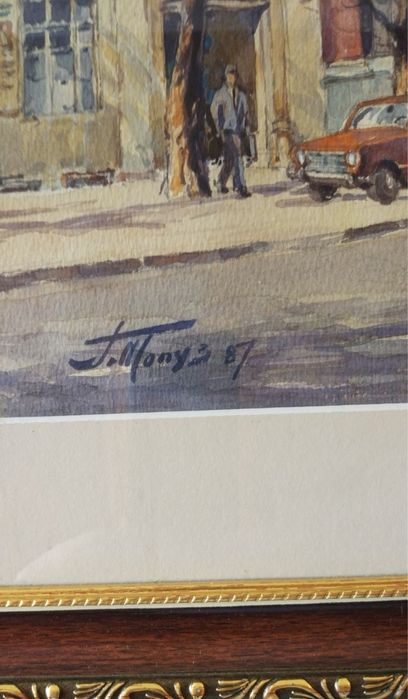 Генрих Топуз | Акварели 1987г.