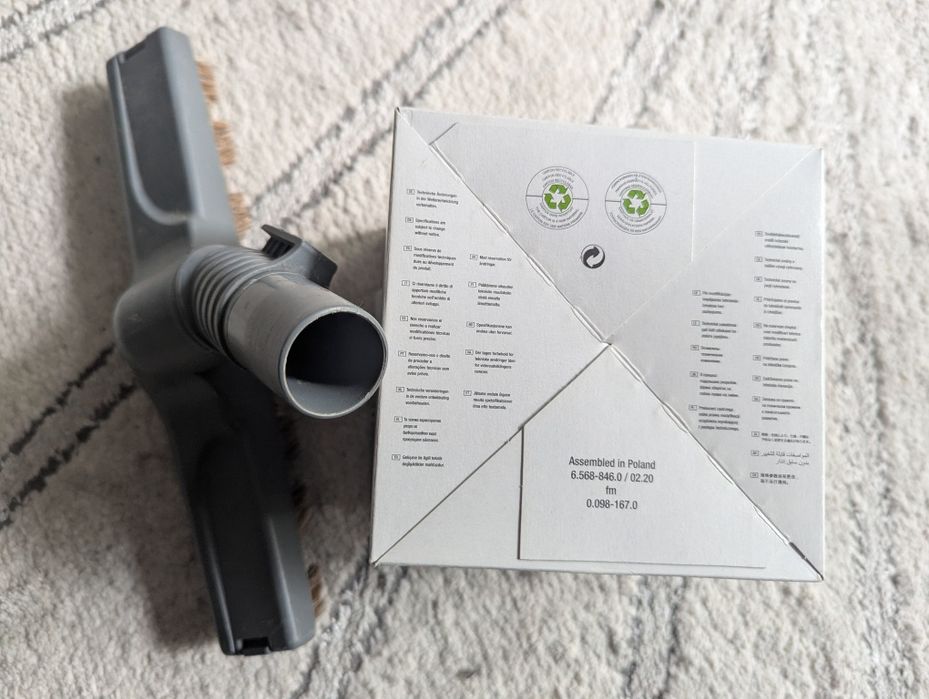 Filtr Karcher na sucho i mokro plus szczotka 26 cm