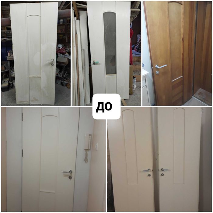 Реставрация деревянных  дверей