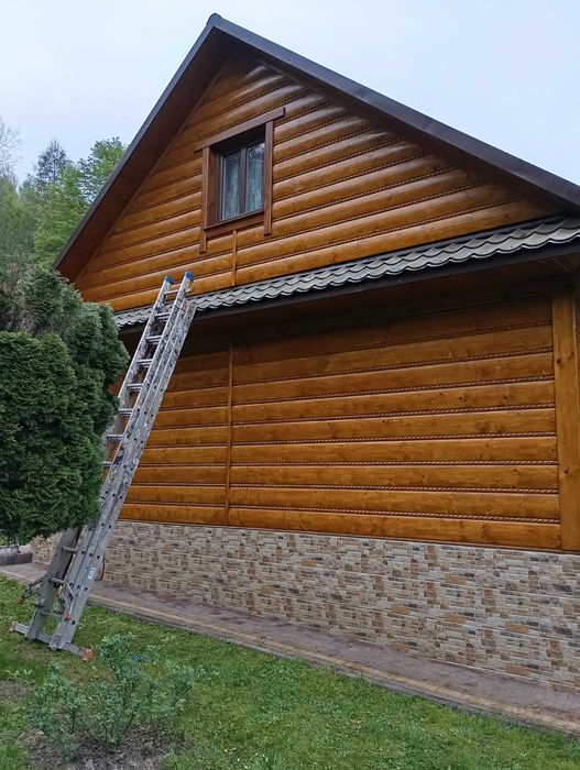 Malowanie  mycie dachów , wymiana rynien, montaż sniegolapow,