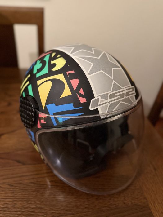 Capacete de mota LS2