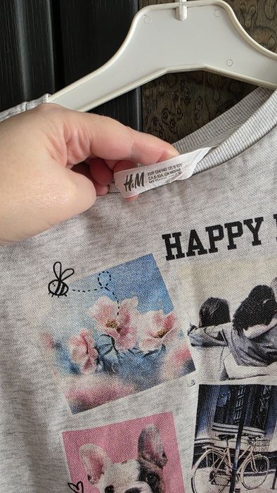 Bluzeczka dziewczęca H&M 134/10.