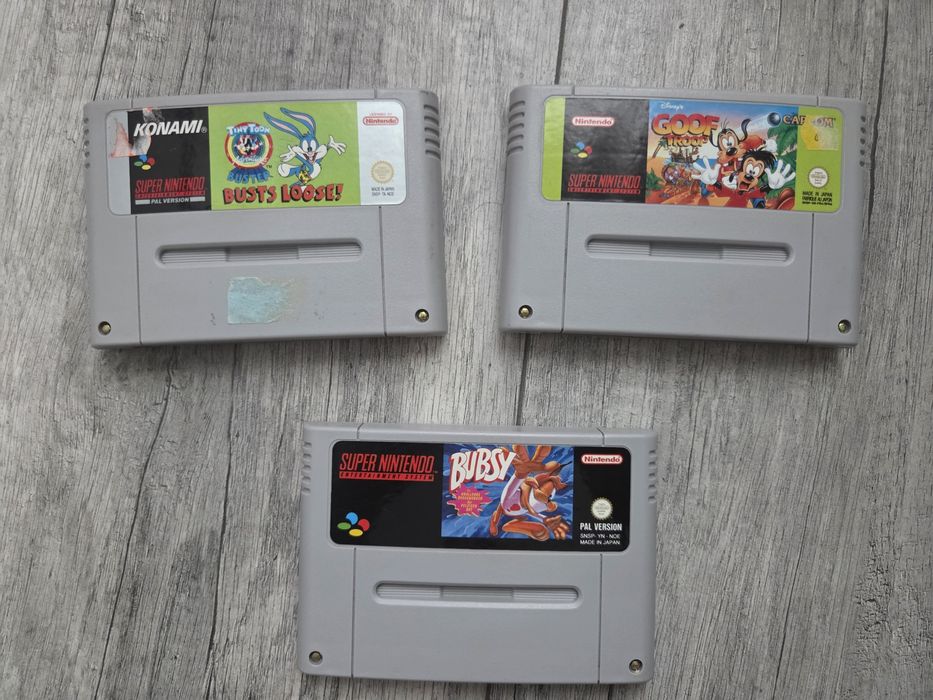 Nintendo 3 Gry Snes