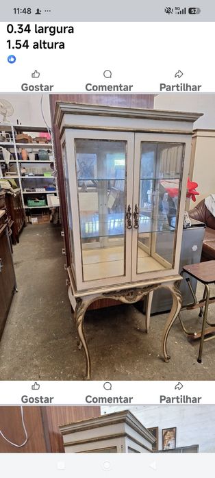 Vitrine  Luís XV