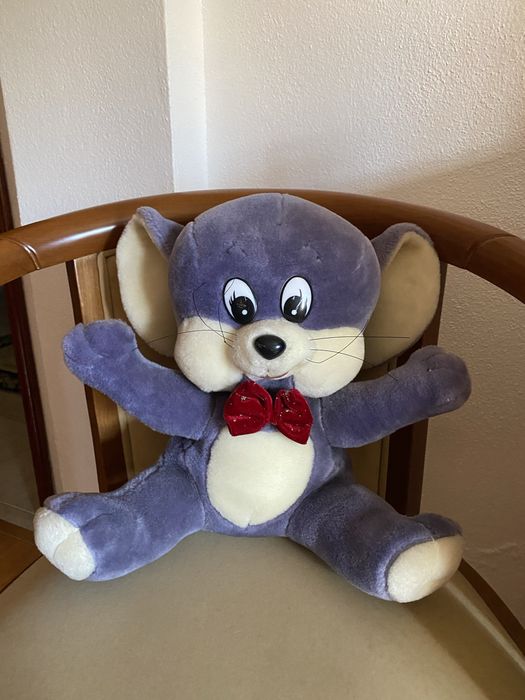Gray Mouse Plush Toy