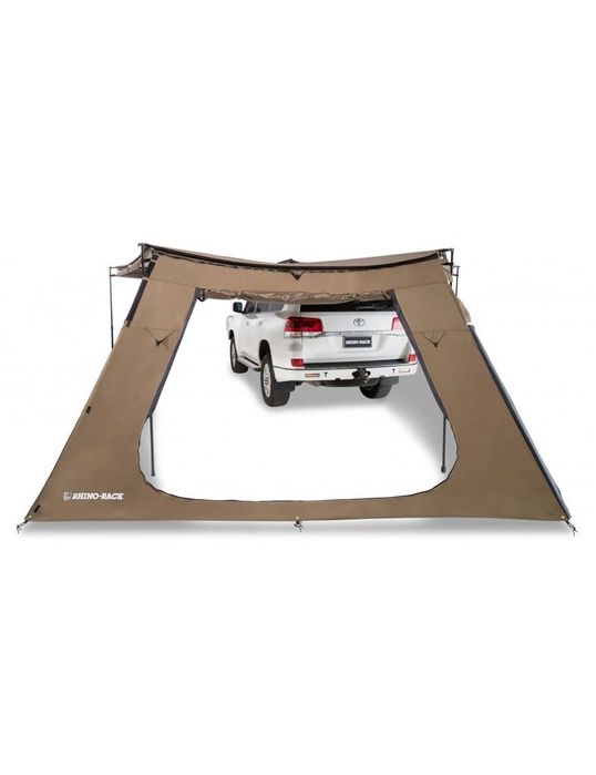 Tenda James Baroud e Toldo Rhino Rack BATWING