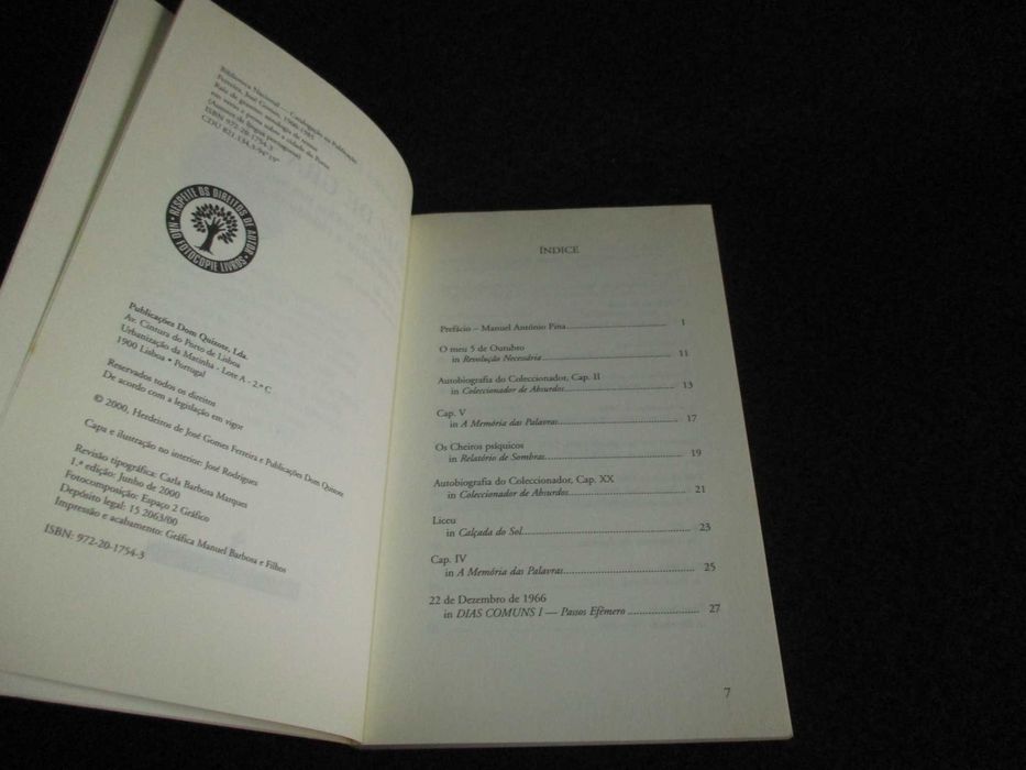 Livro Raiz de Granito José Gomes Ferreira