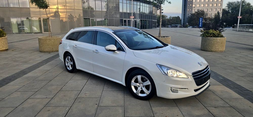 Peugeot 508 2.0 HDI 163KM 2011r Automat Panorama Head Up Navi Skórzane Fotele