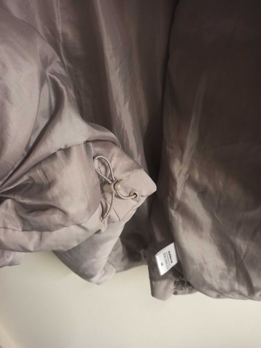 Kurtka oversize M (spokojnie na L/ XL) puch pierze ZEBRA