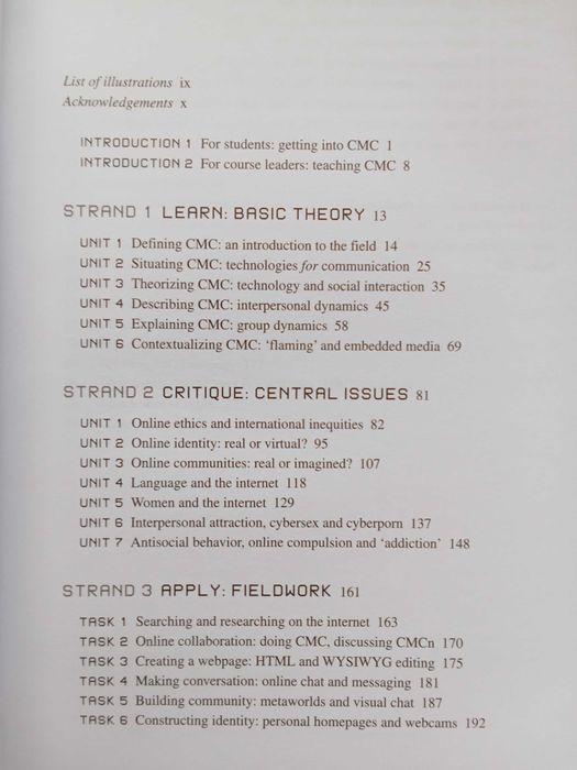 Computer mediated communication