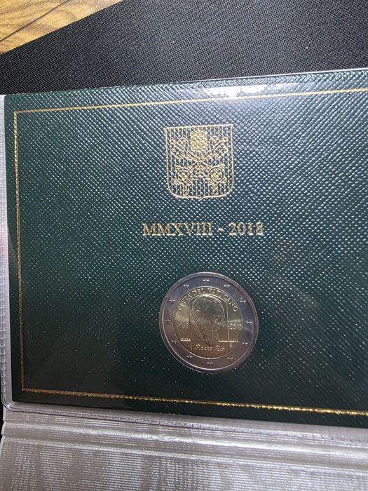 Moeda 2€ vaticano - padre pio