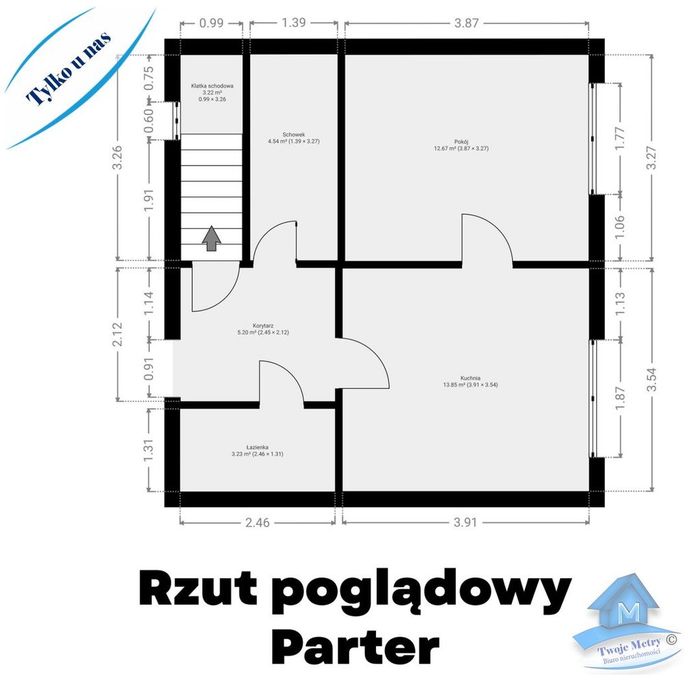 219 000 zł, dom z działką w Dobrzyniu nad Wisłą.