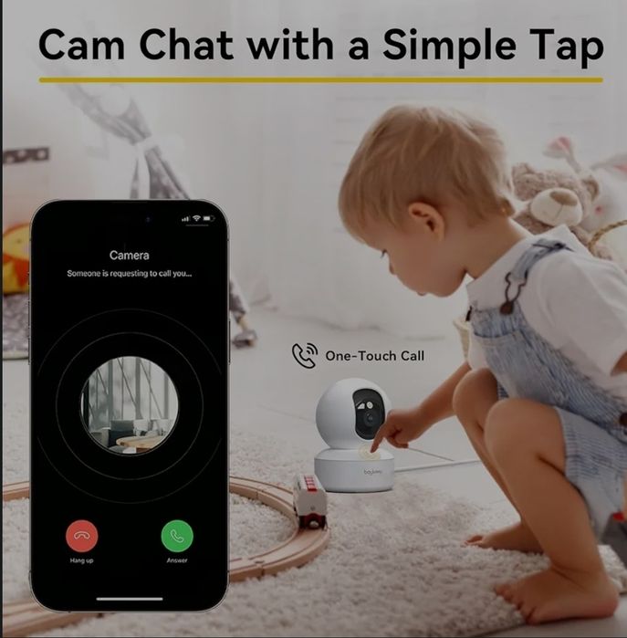 BoyKeep K30 Kamera dla zwierząt domowych kamera 2K 3MP kamera WiFi 360
