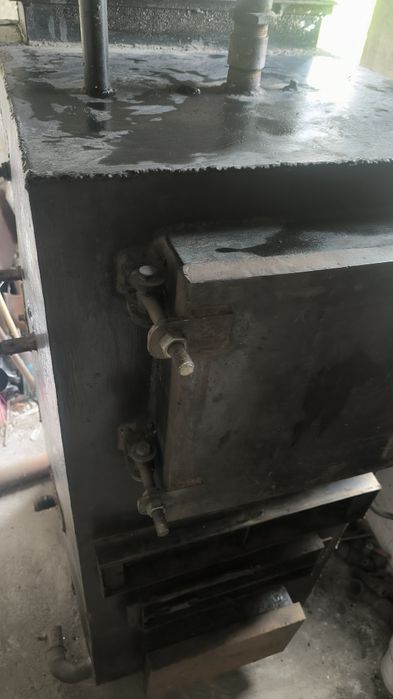 Пиролизный котёл 40квт, твердотопливный котёл