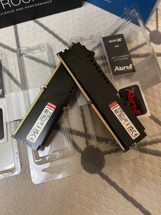 Оперативна пам'ять Kingston Fury Beast Black DDR5 2x16GB 4800MHz CL38  - 32GB