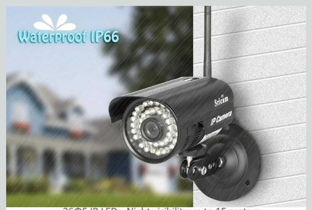 Câmera vigilância WiFi