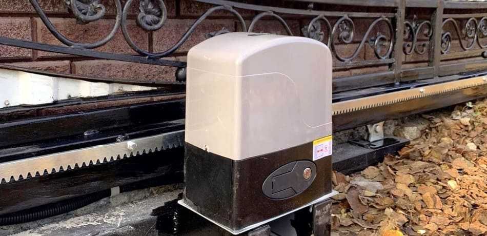 Китайская автоматика для откатных ворот, Привод ворот откатных