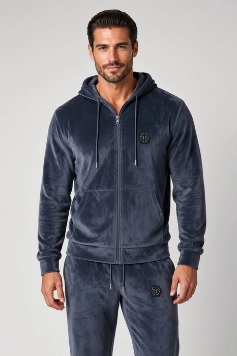 Dresy meskie welurowe M L XL XXL