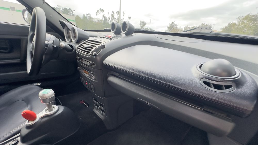 Oportunidade hoje smart roadster brabus exclusive  TODO ORIGINAL