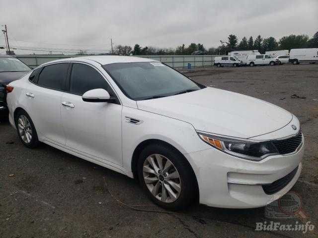 Розбірка Kia Optima LX 2016 White 2.4L