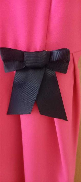 Sukienka, damska, fuksja, rozm. 34