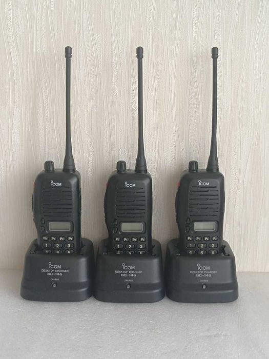 Рация, радиостанция Icom IC-F4GT, Япония. Новая литиевая батарея.