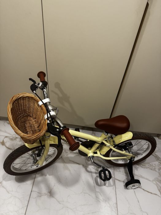 Велосипед Miqilong LS 16" Бежевий, RBB-LS16-BEIGE
