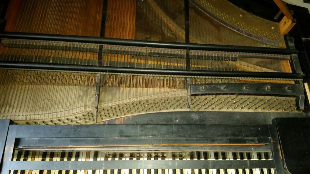 Fortepian E.Betsy wiedeński, antyk