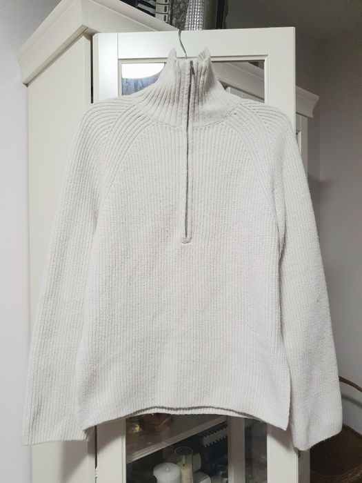 Biały sweter H&M XS