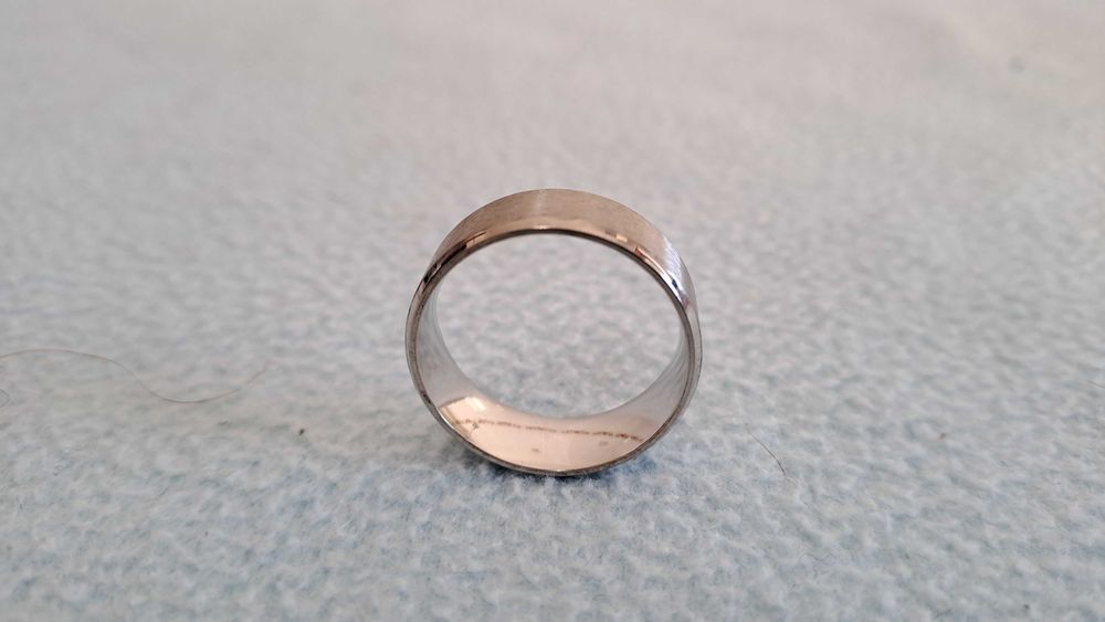 Anel Masculino Tintânio nº 11. Novo