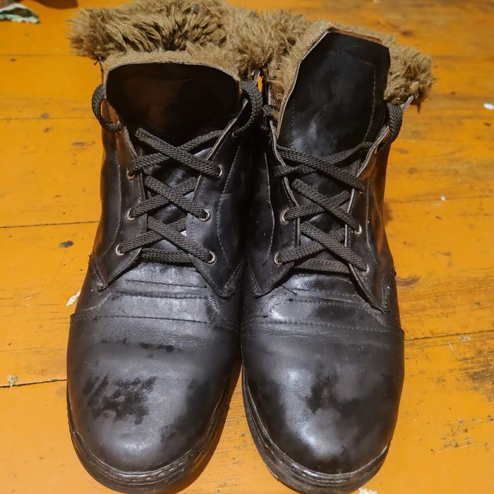 Черевики зимові шкіряні