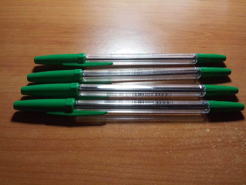 Długopis tusz zielony