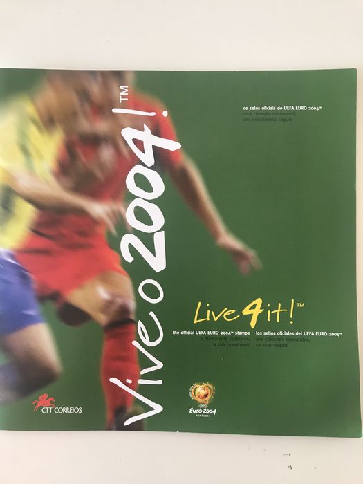 Filatelia - Colecção de 48 Selos Postais relativos ao EURO 2004